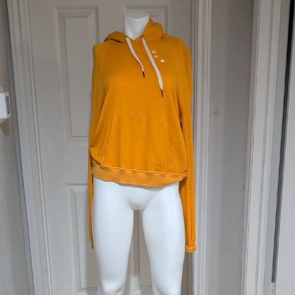 n:PHILANTHROPY Mustard Yellow Relaxed Hoodie Women's Large