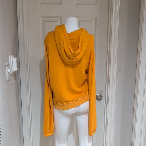 n:PHILANTHROPY Mustard Yellow Relaxed Hoodie Women's Large
