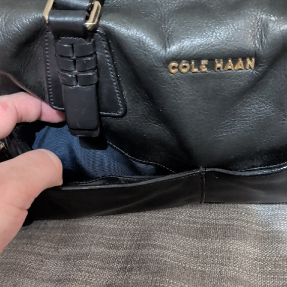Cole Haan Black Leather Handbag
