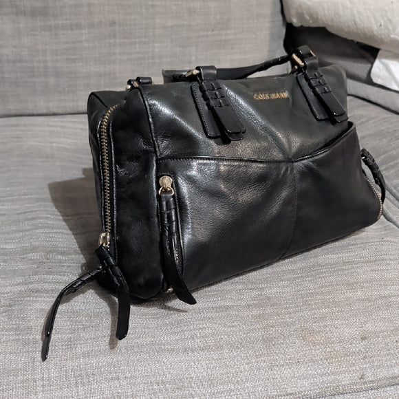 Cole Haan Black Leather Handbag