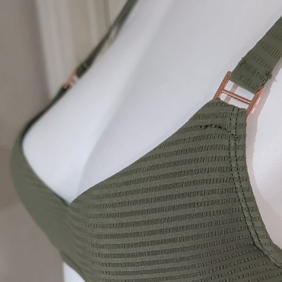 No Boundaries Forest Green Swimsuit Women's Small