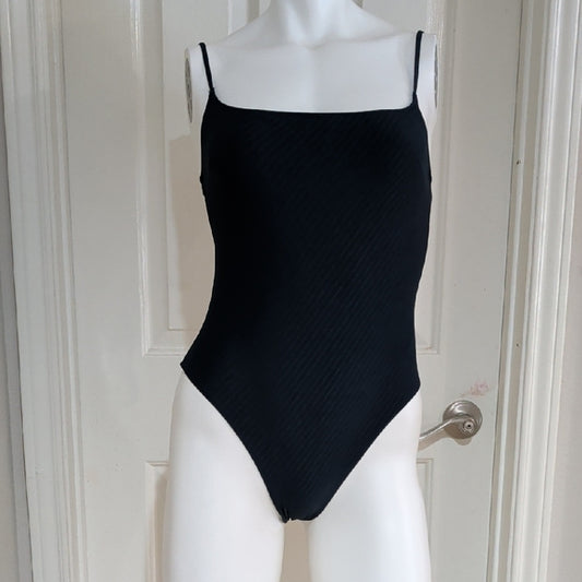 H&M Navy One-Piece Bathing Suit Women's Small US