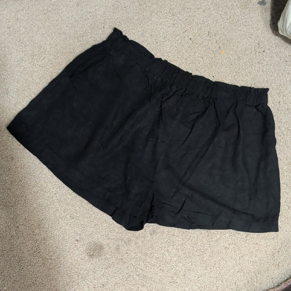 SHEIN Curve Black High Waist Women's Soft Shorts 2XL