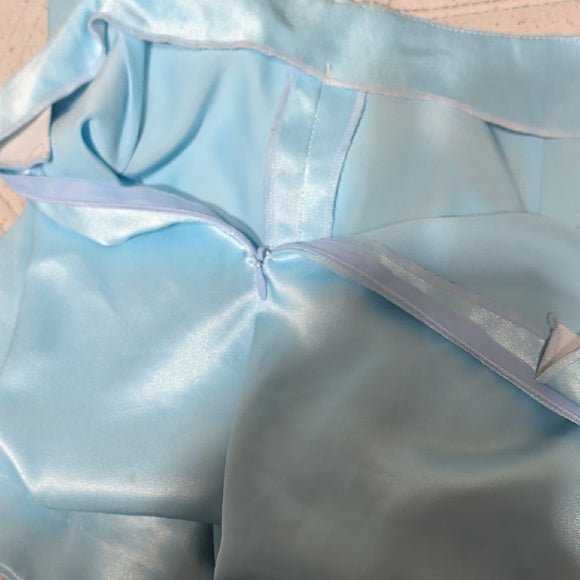 Chic Vintage Women's Sky Blue Flare Pants Size XS/S