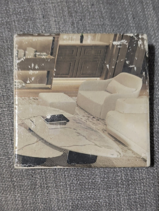 Cream Modern Accent Chair Set Tile Coaster-Home Accents & Acessories Handcrafted