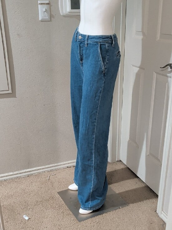 L'AGENCE Blue Flare Jeans Women's 26
