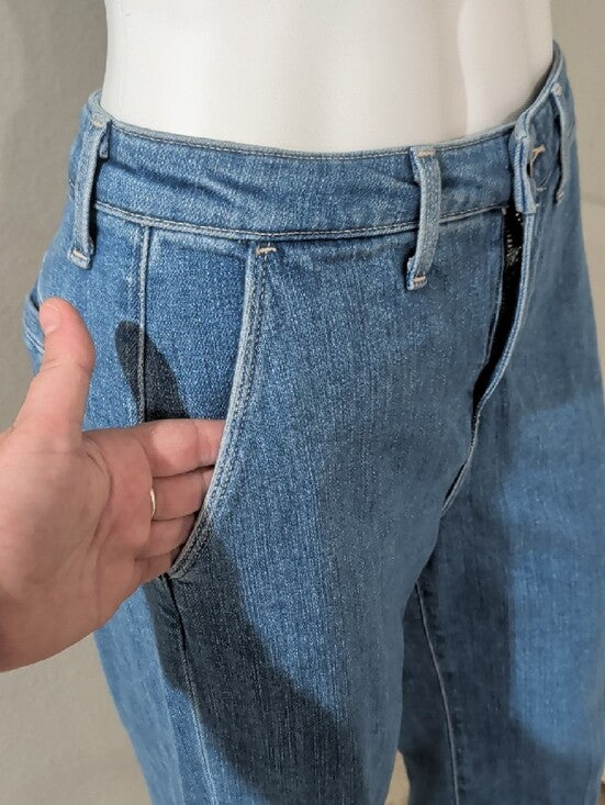 L'AGENCE Blue Flare Jeans Women's 26