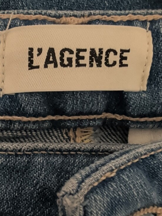 L'AGENCE Blue Flare Jeans Women's 26