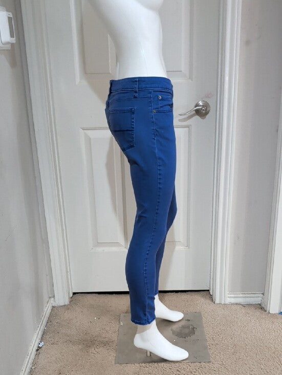 Merona Royal Blue Skinny Jeans Women's 6