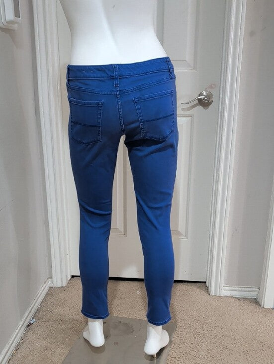 Merona Royal Blue Skinny Jeans Women's 6