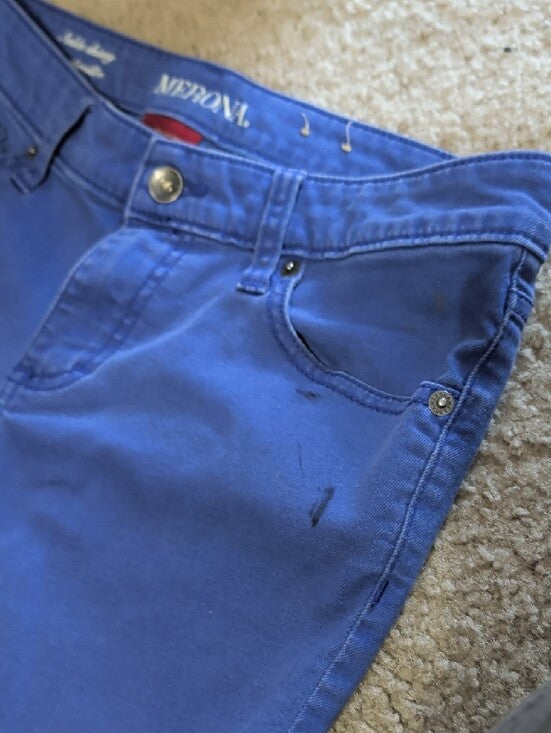 Merona Royal Blue Skinny Jeans Women's 6