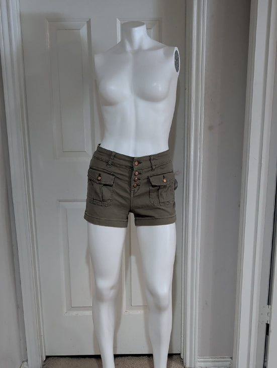 NOBO High-Rise Olive Utility Women's Shorts size 5