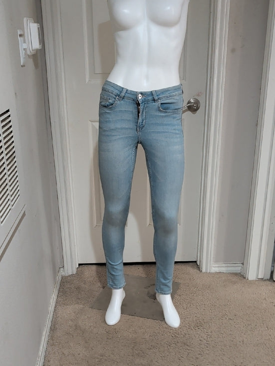 H&M Light Blue Skinny Jeans Women's 4