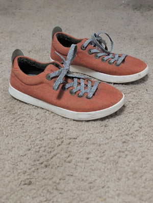 Allbirds Dust Orange Casual Lace-Up Sneakers Women's 8