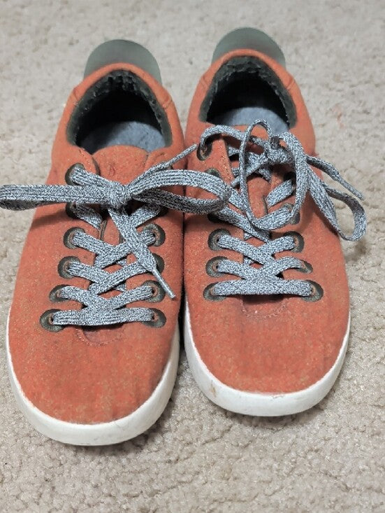 Allbirds Dust Orange Casual Lace-Up Sneakers Women's 8