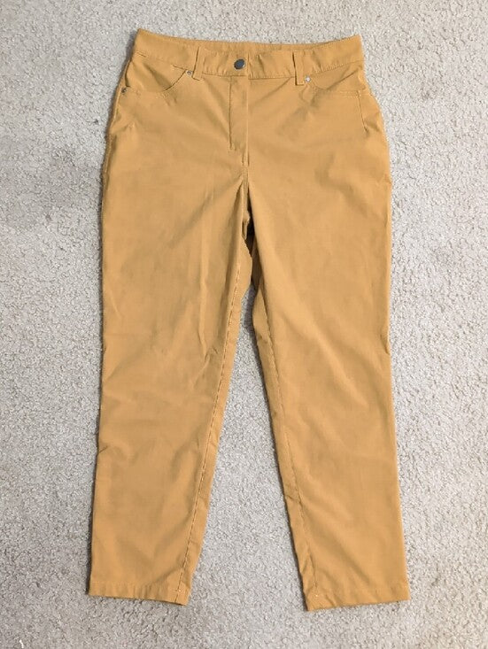Lululemon Mustard Yellow Ponte Leggings Men's 28/31 (small)