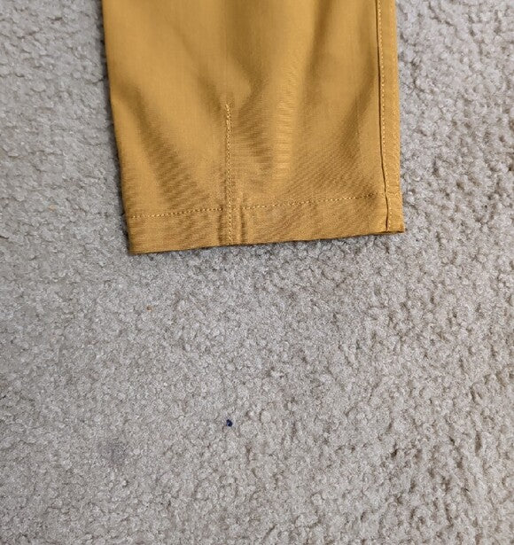 Lululemon Mustard Yellow Ponte Leggings Men's 28/31 (small)