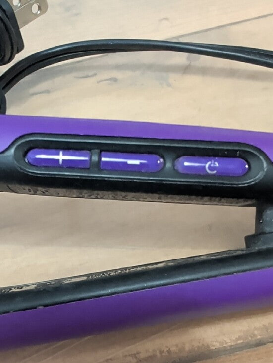 Remington Purple Hair Straightener Adjustable Heat Settings