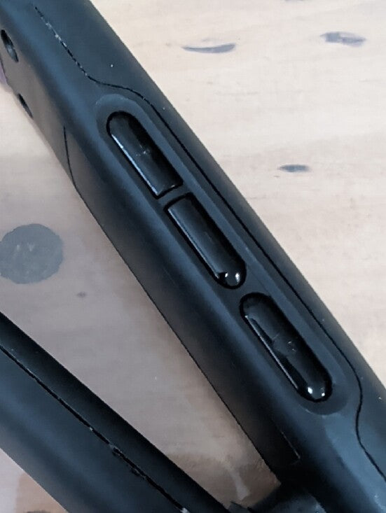 Remington Black Flat Iron with Pink Ceramic Plates