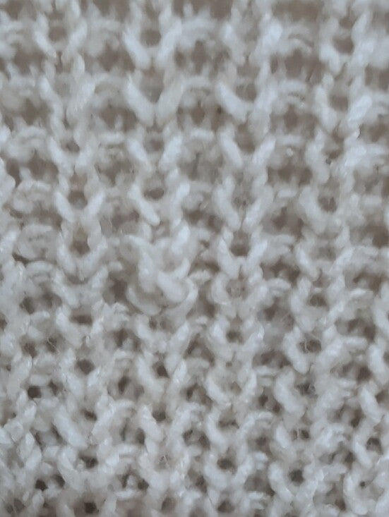 H&M Cream Cowl Neck Chunky Knit Sweater Women's Medium