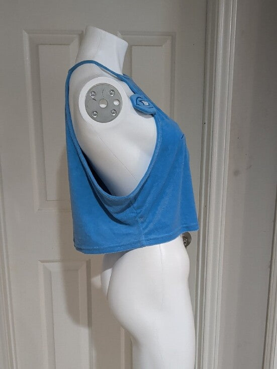Care Bears Light Blue Top with Heart Logo Women's 3X
