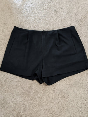 a new day Black High-Waist Tailored Shorts Women's 17