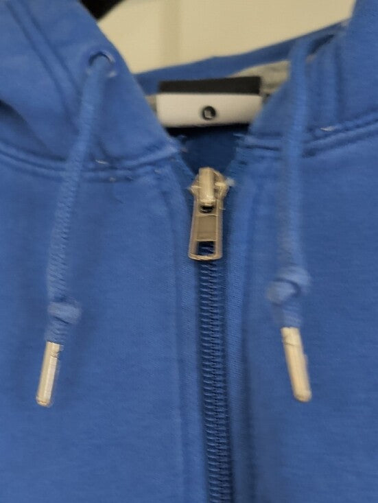 Nike Men's Royal Blue Full-Zip Hoodie Men's Large