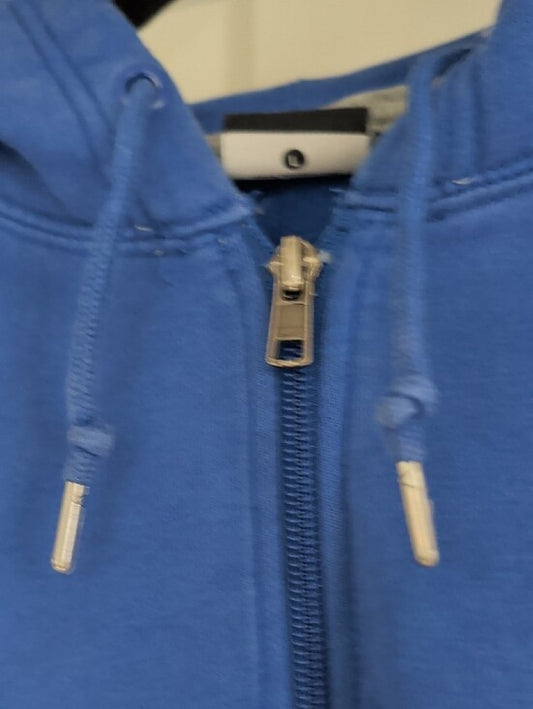Nike Men's Royal Blue Full-Zip Hoodie Men's Large