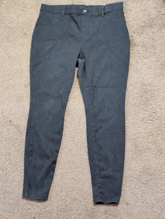Time and Tru Grey Stretch Skinny Jeans Women's XL
