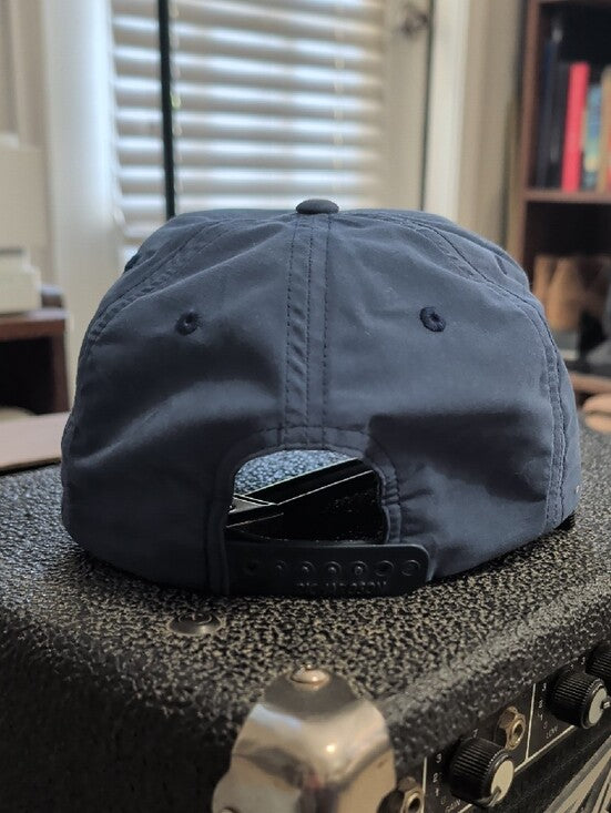 MAKE OIL $80/bbl AGAIN Navy Rope-Trim Baseball Cap