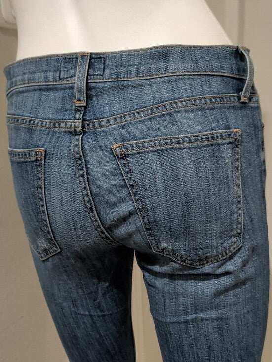 Current/Elliott Women's Stiletto Skinny Jeans in Mid Blue Wash 0/27