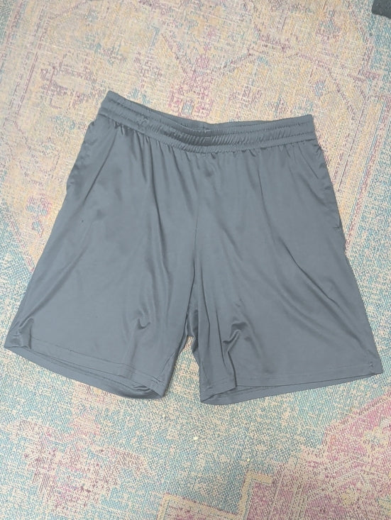 Men's Performance Athletic Shorts - Gray Large