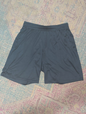 Men's Navy Blue Performance Athletic Shorts - Large