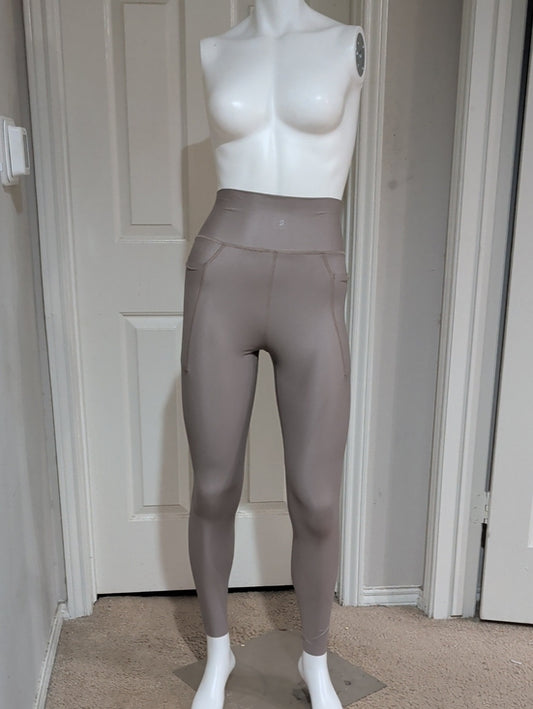 Peloton High-Rise Pocket Leggings — Taupe Women's Small