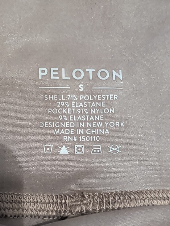 Peloton High-Rise Pocket Leggings — Taupe Women's Small
