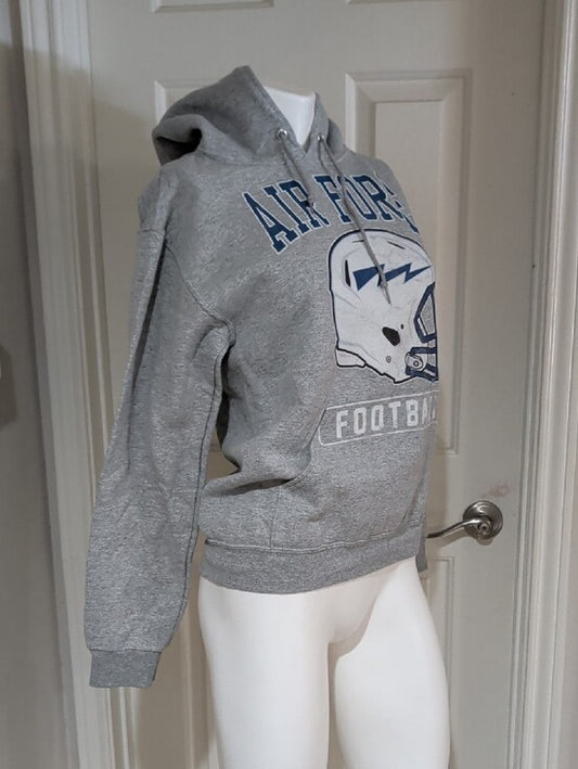 Air Force Football Gray Hoodie Sweatshirt Women's Small