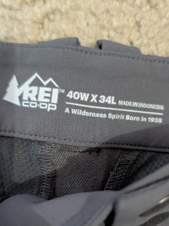 NWOT REI Men's Cargo Pants - Slate Gray 40Wx34L