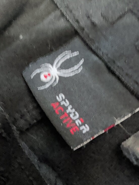 Spyder Black Pull-On Performance Sweatpants Men's Large