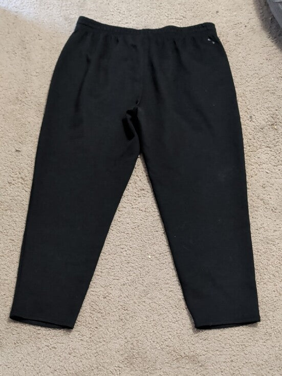 Spyder Black Pull-On Performance Sweatpants Men's Large