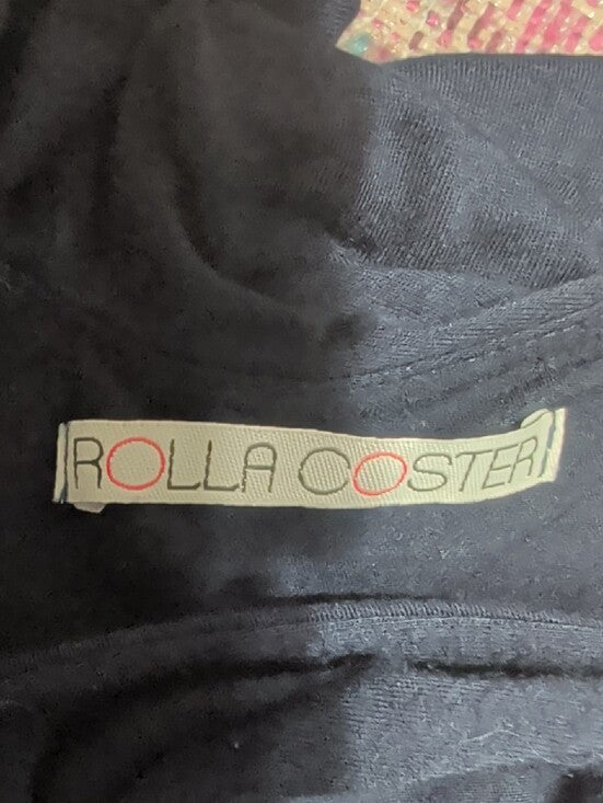 Rolla Coster Navy Layered Tank Maxi Tie-Back Dress Women's S/XS