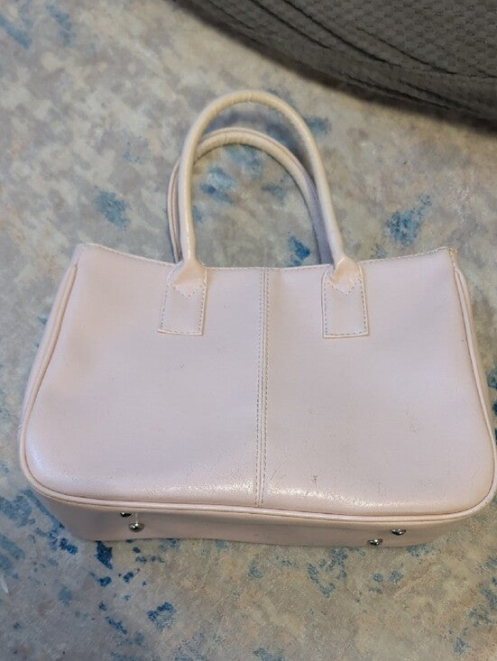 Vintage Pink Tote Bag - Classic Soft Pink Women’s Handbag