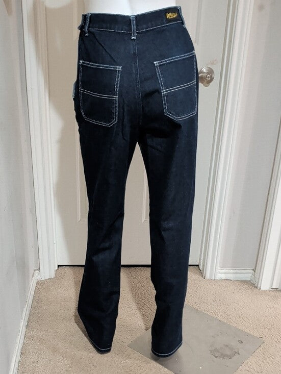 Vintage Freddie's Of Pinewood High-Waist Contrast Pocket Wide-Leg Pants Pinup 28