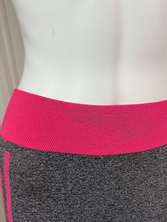 Classic Gray & Pink Sport Active Tank and Leggings Set O/S