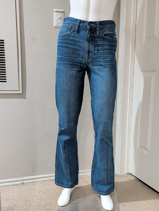 Madewell Indigo Bootcut Jeans Women's 26T New