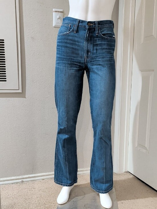 Madewell Indigo Bootcut Jeans Women's 26T New