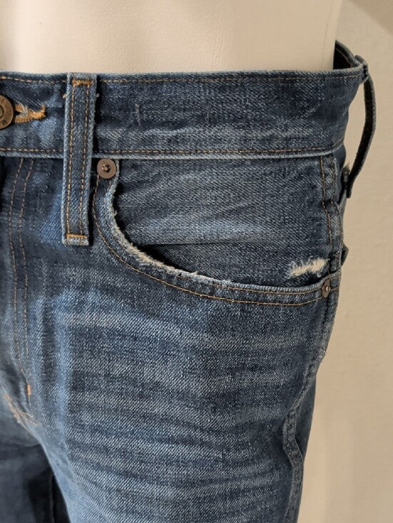 Madewell Indigo Bootcut Jeans Women's 26T New