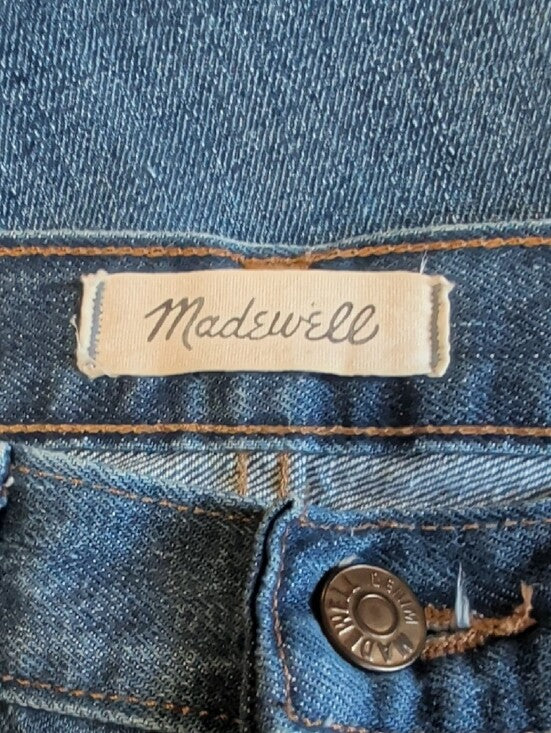 Madewell Indigo Bootcut Jeans Women's 26T New