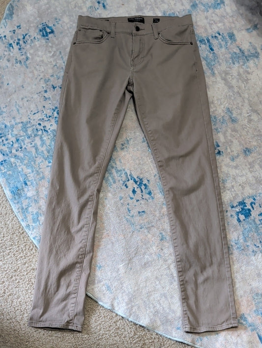 Lucky Brand Modern Taupe Athletic Slim Jeans Men's 29x32