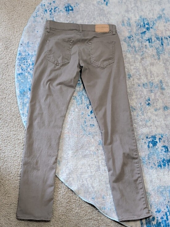 Lucky Brand Modern Taupe Athletic Slim Jeans Men's 29x32