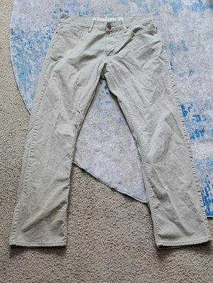 Levi's 218 Slim Straight Fit Pants in Khaki Men's 33x32